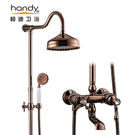 桓迪全銅歐式古典大淋浴 HD-6E07